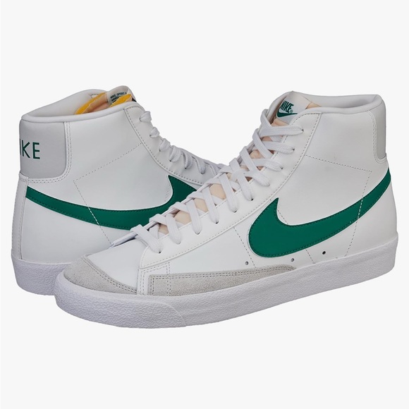 Nike Blazer Mid '77 Vintage (BQ6806-127, Summit White/Photon Dust) Green- Size 9 - Picture 1 of 9